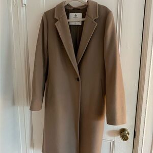 NWOT The Stedman Coat - Dovetail Taupe